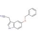 (5-Benzyloxyindol-3-yl)acetonitrile (CAS 2436-15-9) - chemical structure image