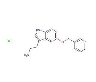 5-Benzyloxytryptamine hydrochloride (CAS 52055-23-9) - chemical structure image