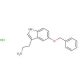 5-Benzyloxytryptamine hydrochloride (CAS 52055-23-9) - chemical structure image