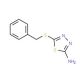 5-Benzylsulfanyl-[1,3,4]thiadiazol-2-ylamine (CAS 25660-71-3) - chemical structure image