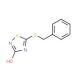 5-Benzylthio-3-hydroxy-1,2,4-thiadiazole (CAS 56409-57-5) - chemical structure image
