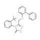 5-(Biphenyl-2-yloxymethyl)-4-(2-trifluoromethyl-phenyl)-4H-[1,2,4]triazole-3-thiol - chemical structure image