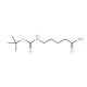 5-Boc-amino-pentanoic acid (CAS 27219-07-4) - chemical structure image