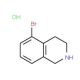 5-Bromo-1,2,3,4-tetrahydro-isoquinoline HCl (CAS 923591-51-9) - chemical structure image