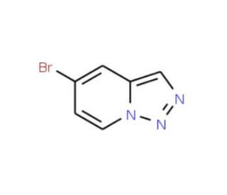 5-Bromo-1,2,3-triazolo[1,5-a]pyridine (CAS 192642-77-6) - chemical structure image