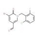5-Bromo-1-(2-chloro-6-fluorobenzyl)-6-oxo-1,6-dihydro-3-pyridinecarbaldehyde - chemical structure image