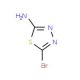 5-bromo-1,3,4-thiadiazol-2-amine (CAS 37566-39-5) - chemical structure image