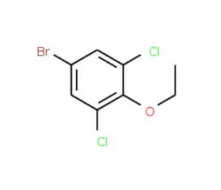 5-Bromo-1,3-dichloro-2-ethoxybenzene (CAS 749932-70-5) - chemical structure image