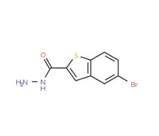 5-Bromo-1-benzothiophene-2-carbohydrazide - chemical structure image