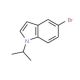 5-Bromo-1-isopropyl-1H-indole (CAS 675827-10-8) - chemical structure image