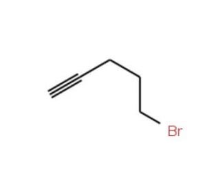 5-Bromo-1-pentyne (CAS 28077-72-7) - chemical structure image