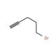 5-Bromo-1-pentyne (CAS 28077-72-7) - chemical structure image
