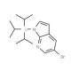 5-Bromo-1-triisopropylsilanyl-1H-pyrrolo-[2,3-b]pyridine (CAS 858116-66-2) - chemical structure image