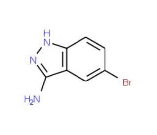 5-Bromo-1H-indazol-3-amine (CAS 61272-71-7) - chemical structure image