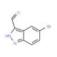 5-Bromo-1H-indazole-3-carbaldehyde (CAS 201227-38-5) - chemical structure image