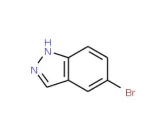 5-Bromo-1H-indazole (CAS 53857-57-1) - chemical structure image