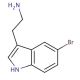 5-bromo-1H-indole-3-ethylamine (CAS 3610-42-2) - chemical structure image