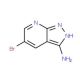 5-Bromo-1H-pyrazolo[3,4-b]pyridin-3-ylamine (CAS 405224-24-0) - chemical structure image