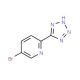 5-Bromo-2-(1H-tetrazol-5-yl)pyridine (CAS 380380-60-9) - chemical structure image