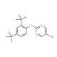 5-bromo-2-(2,4-di-tert-butylphenoxy)pyrimidine (CAS 1017788-99-6) - chemical structure image