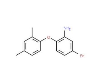 5-Bromo-2-(2,4-dimethylphenoxy)aniline - chemical structure image
