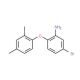 5-Bromo-2-(2,4-dimethylphenoxy)aniline - chemical structure image
