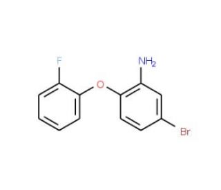 5-Bromo-2-(2-fluorophenoxy)aniline - chemical structure image