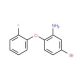 5-Bromo-2-(2-fluorophenoxy)aniline - chemical structure image