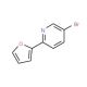 5-Bromo-2-(2-furyl)pyridine (CAS 942206-06-6) - chemical structure image