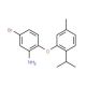 5-Bromo-2-(2-isopropyl-5-methylphenoxy)aniline - chemical structure image
