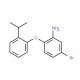 5-Bromo-2-(2-isopropylphenoxy)aniline - chemical structure image