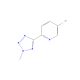 5-Bromo-2-(2-methyl-2H-tetrazol-5-yl)pyridine (CAS 380380-64-3) - chemical structure image