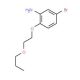 5-Bromo-2-(2-propoxyethoxy)aniline - chemical structure image