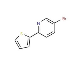 5-Bromo-2-(2-thienyl)pyridine (CAS 91891-74-6) - chemical structure image