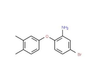 5-Bromo-2-(3,4-dimethylphenoxy)aniline - chemical structure image
