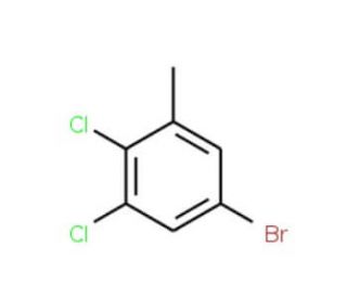 5-Bromo-2,3-dichlorotoluene (CAS 204930-38-1) - chemical structure image