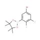 5-Bromo-2,3-difluorophenylboronic acid, pinacol ester (CAS 1073339-12-4) - chemical structure image