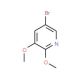 5-Bromo-2,3-dimethoxypyridine (CAS 52605-98-8) - chemical structure image