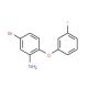 5-Bromo-2-(3-fluorophenoxy)aniline - chemical structure image