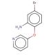 5-Bromo-2-(3-pyridinyloxy)aniline - chemical structure image