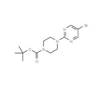 5-Bromo-2-(4-Boc-piperazin-1-yl)pyrimidine (CAS 374930-88-8) - chemical structure image