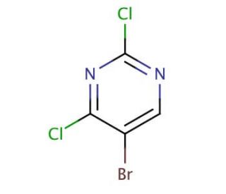 5-Bromo-2,4-dichloropyrimidine (CAS 36082-50-5) - chemical structure image