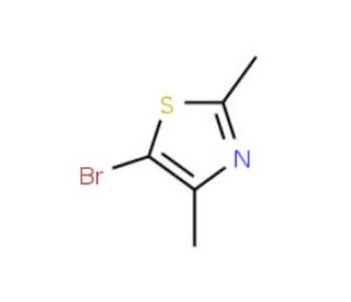 5-Bromo-2,4-dimethyl-1,3-thiazole (CAS 28599-52-2) - chemical structure image