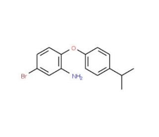 5-Bromo-2-(4-isopropylphenoxy)aniline - chemical structure image
