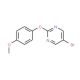 5-bromo-2-(4-methoxyphenoxy)pyrimidine (CAS 69033-87-0) - chemical structure image