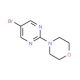 5-Bromo-2-(4-morpholino)pyrimidine (CAS 84539-22-0) - chemical structure image