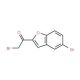 5-Bromo-2-bromoacetyl-1-benzofuran (CAS 7039-76-1) - chemical structure image