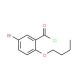 5-bromo-2-butoxybenzoyl chloride - chemical structure image