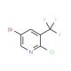 5-Bromo-2-chloro-3-(trifluoromethyl)pyridine (CAS 211122-40-6) - chemical structure image