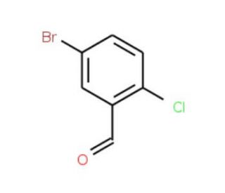5-Bromo-2-chlorobenzaldehyde (CAS 189628-37-3) - chemical structure image